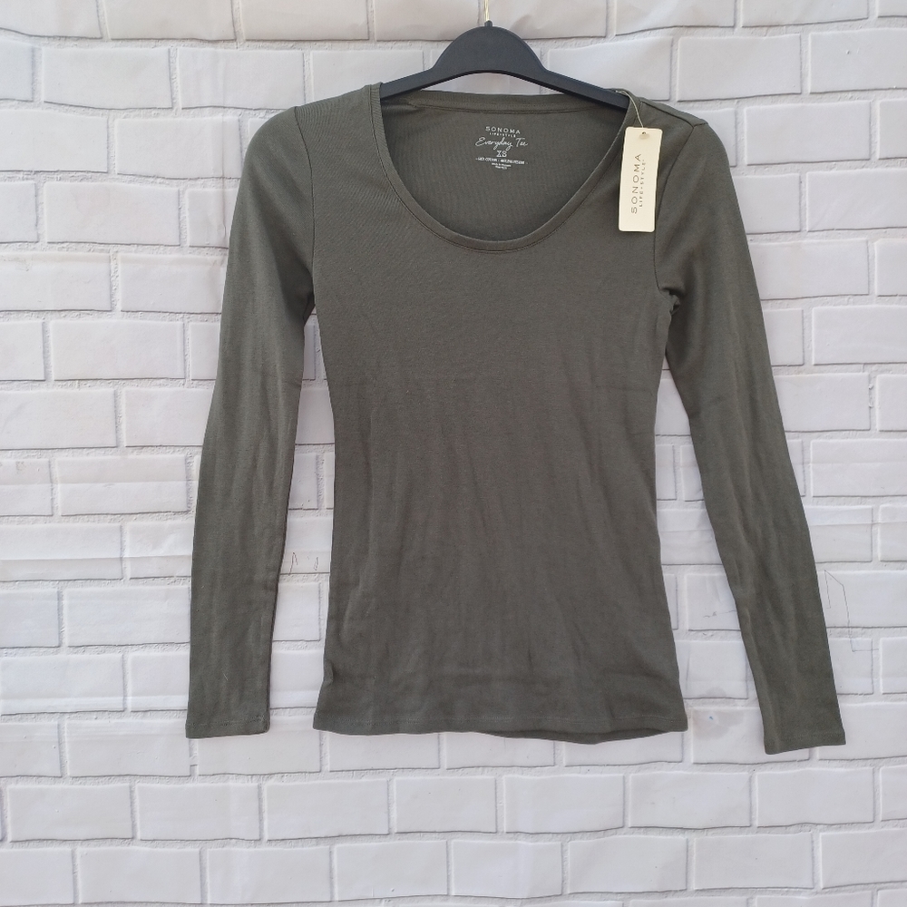 Sonoma longsleeves everyday tops